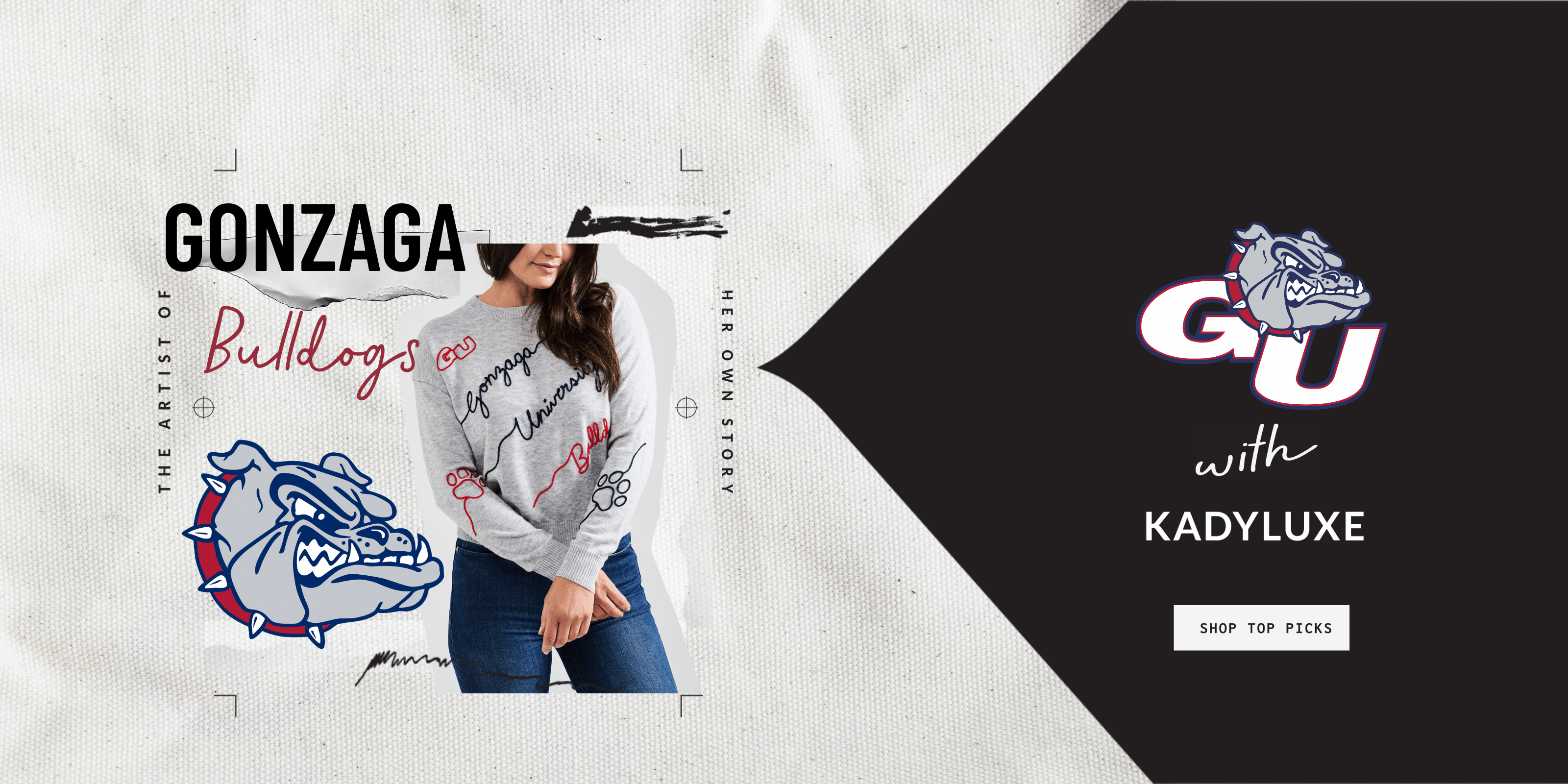 Gonzaga Bulldogs - KADYLUXE