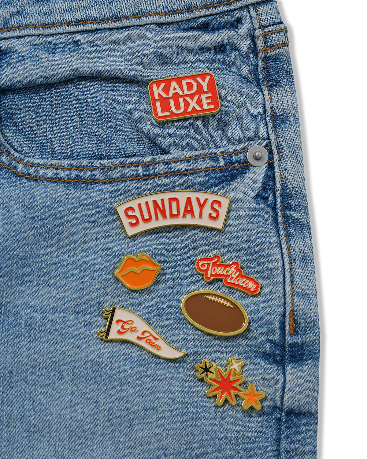 Sundays Orange Pin Pack