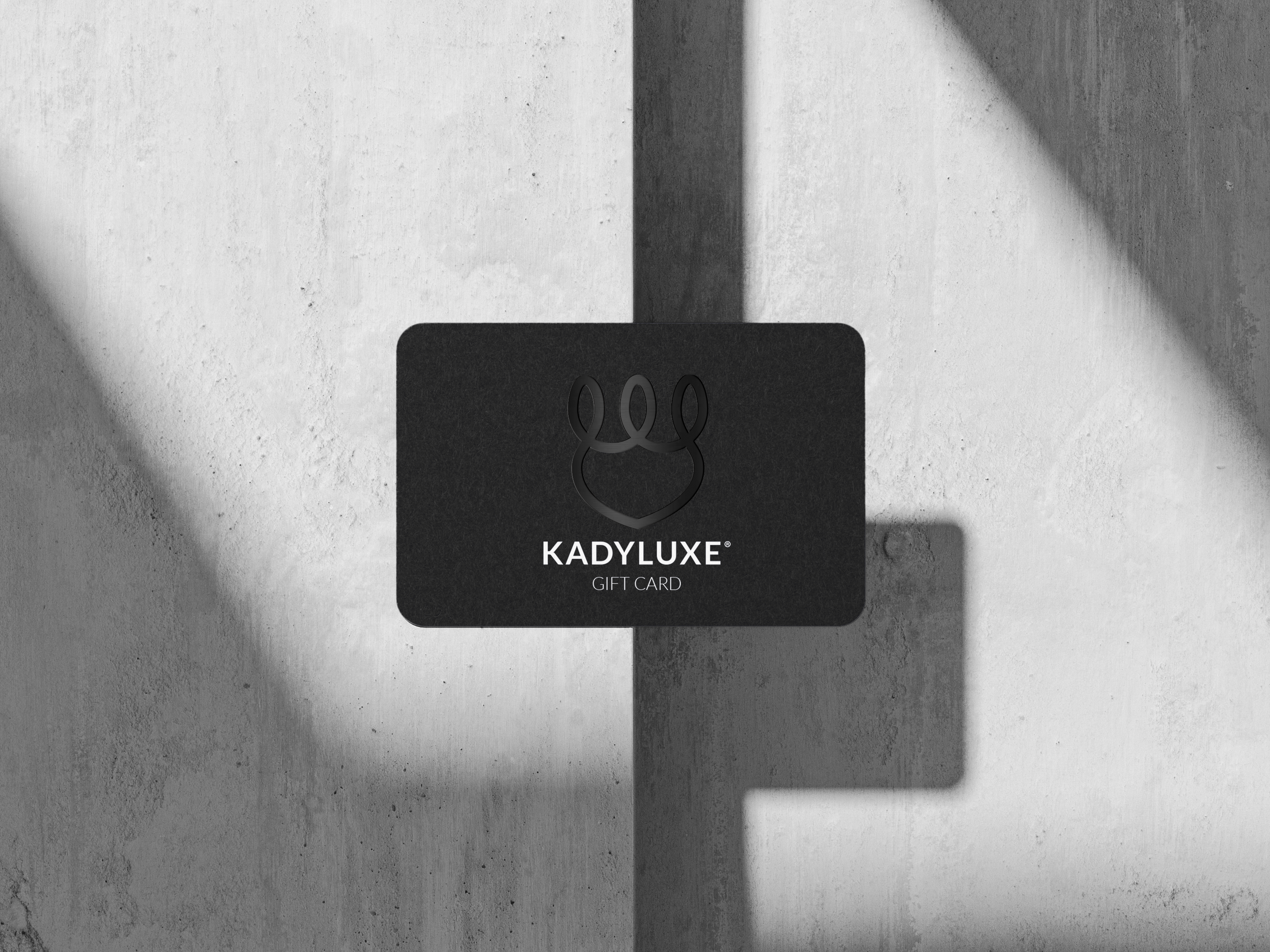 Front View of KADYLUXE E-Gift Card