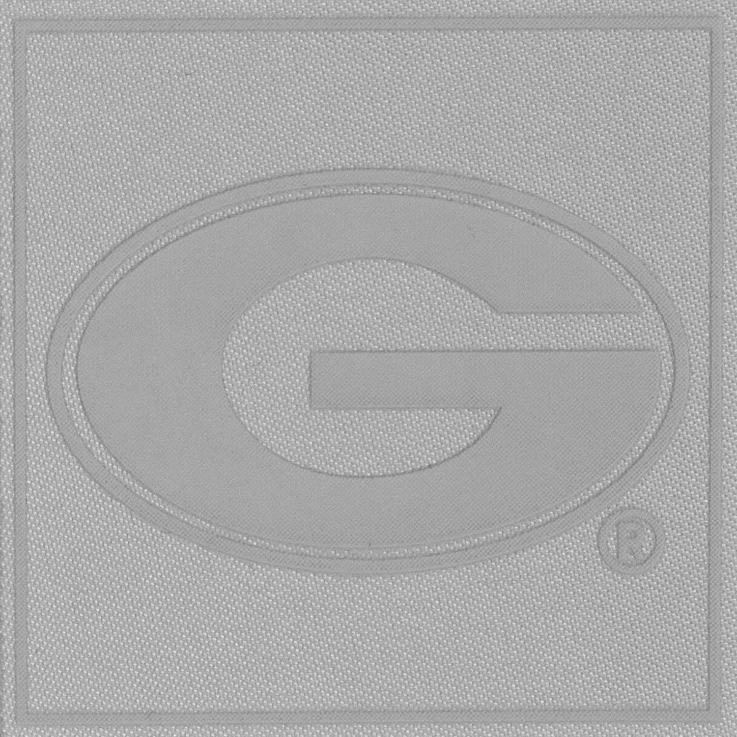 Gray fuzzy knit lounge set with Georgia Bulldogs patch, ultra-soft and perfect for relaxed game days.