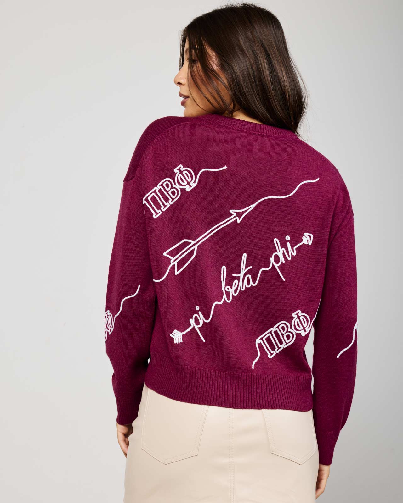 Pi Beta Phi Love Letter Sweater