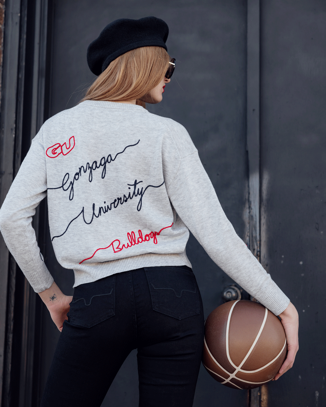 Gonzaga University Sweater - Love Letter | KadyLuxe | KADYLUXE