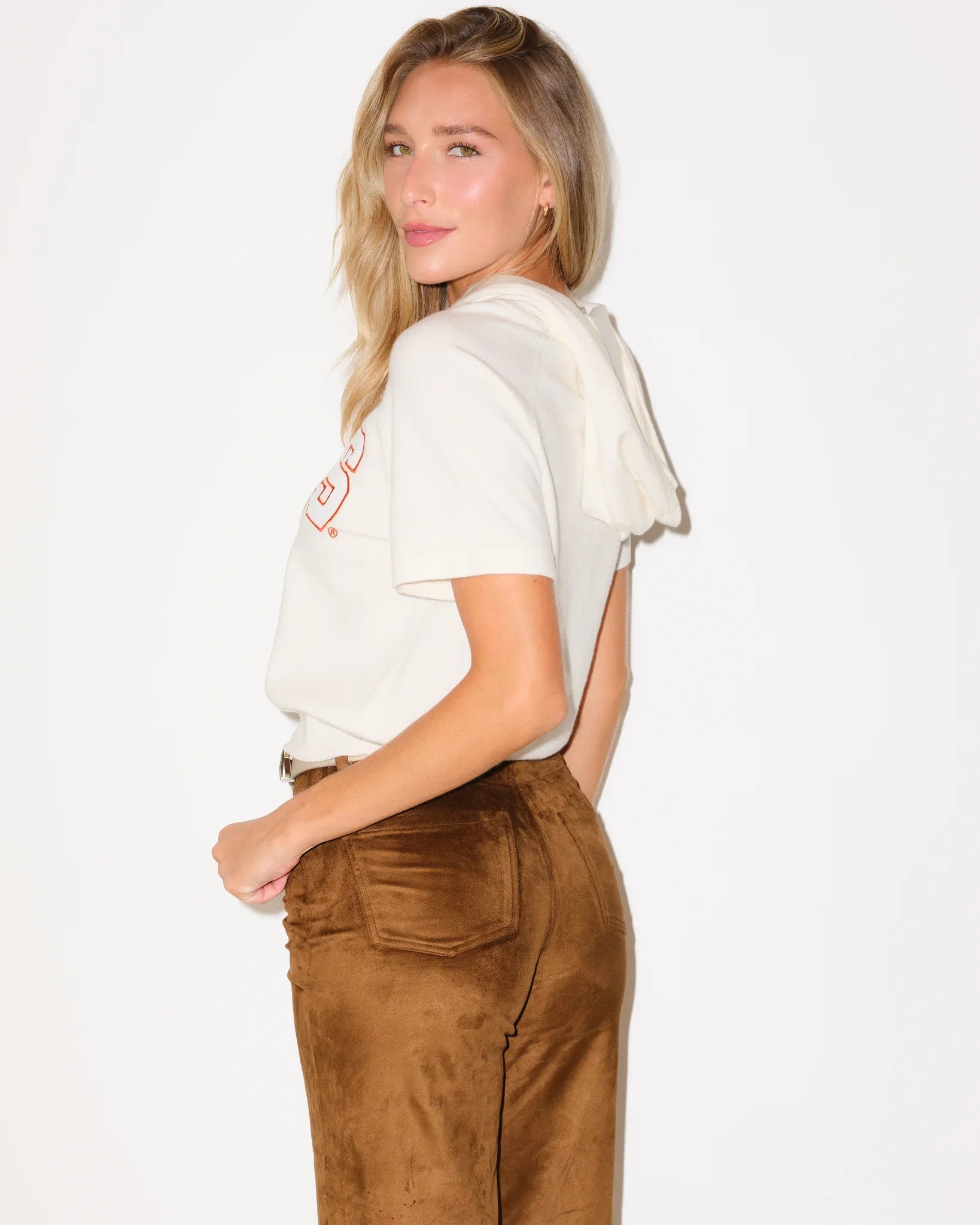 Texas Longhorns Sequin Knit Top