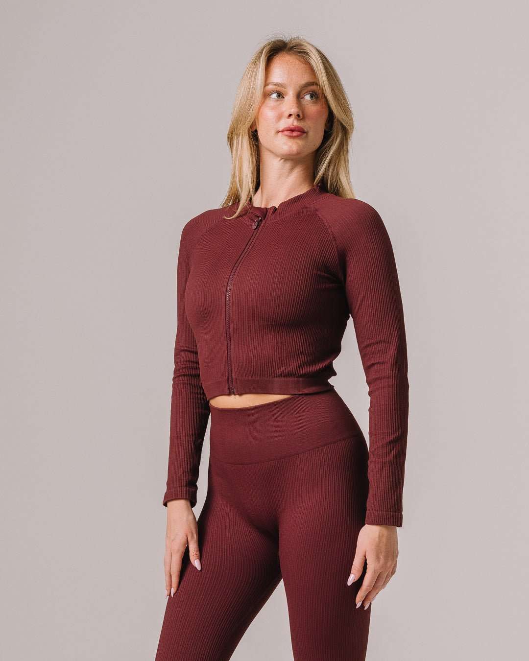 maroon-jacket-seamless-blank