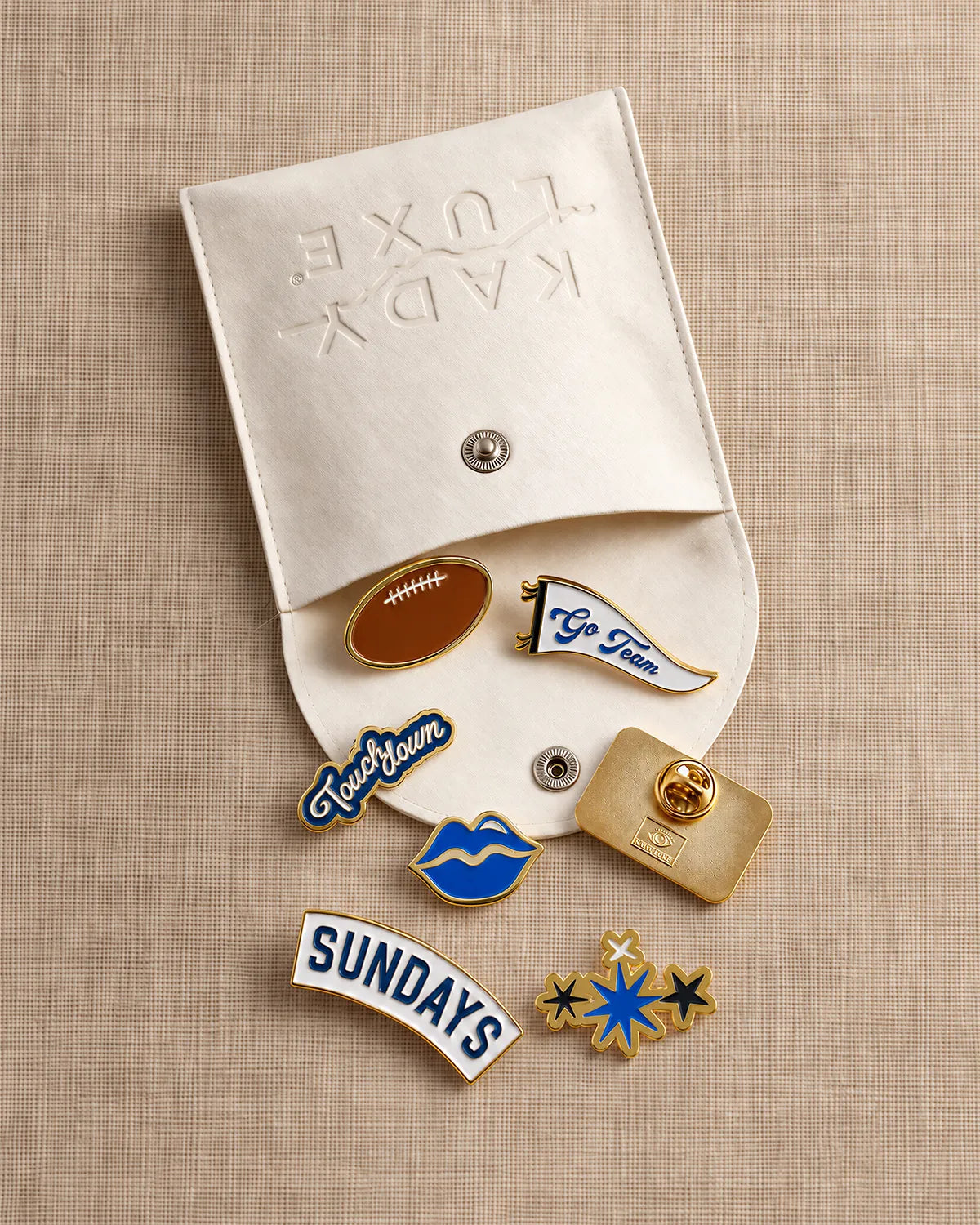 Sundays Navy Pin Pack