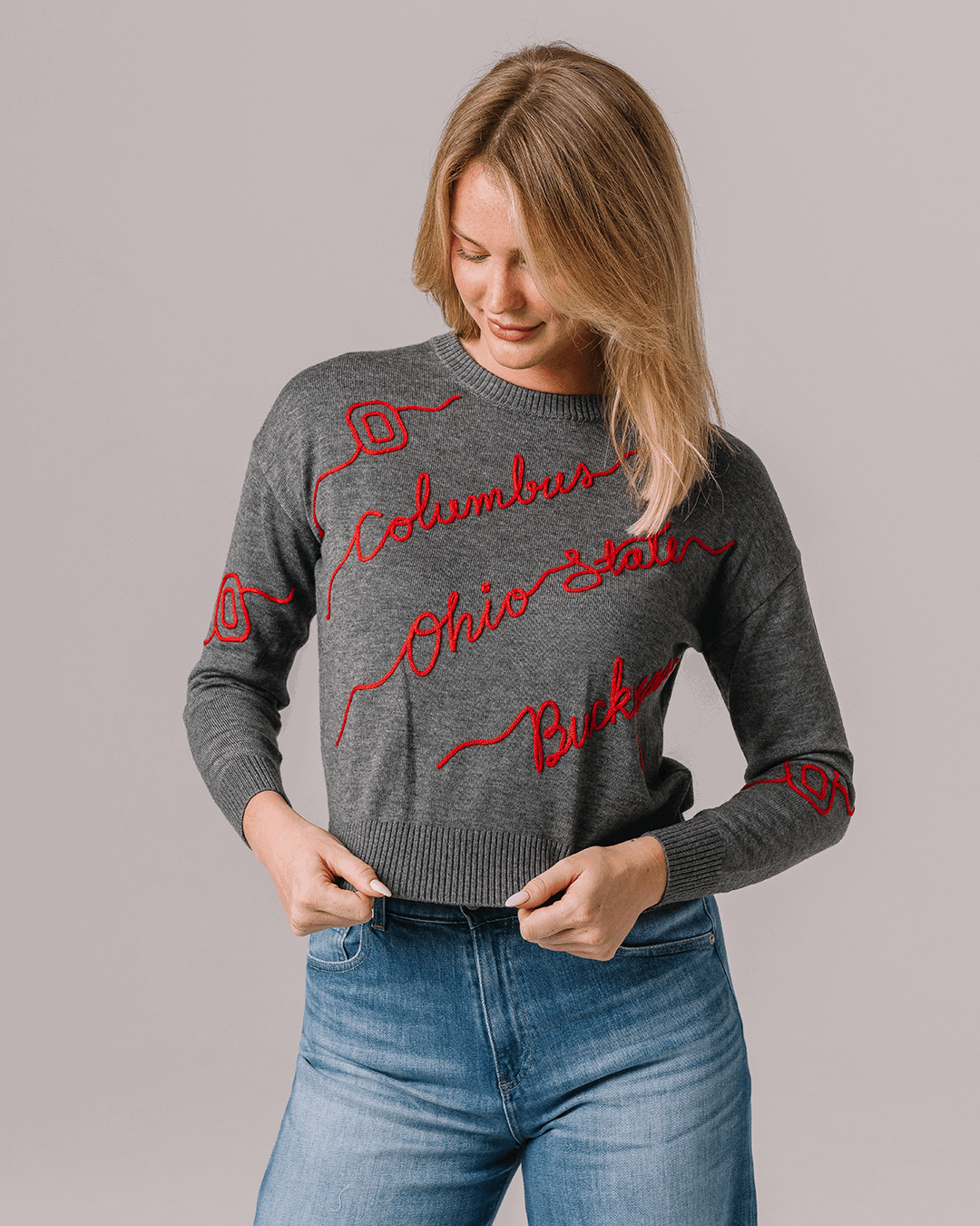 NCAA love letter sweater