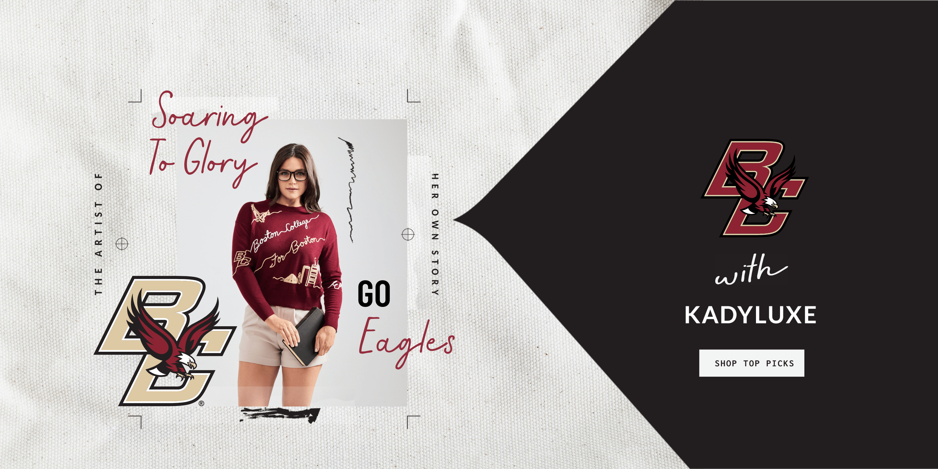 Boston College Eagles - KADYLUXE