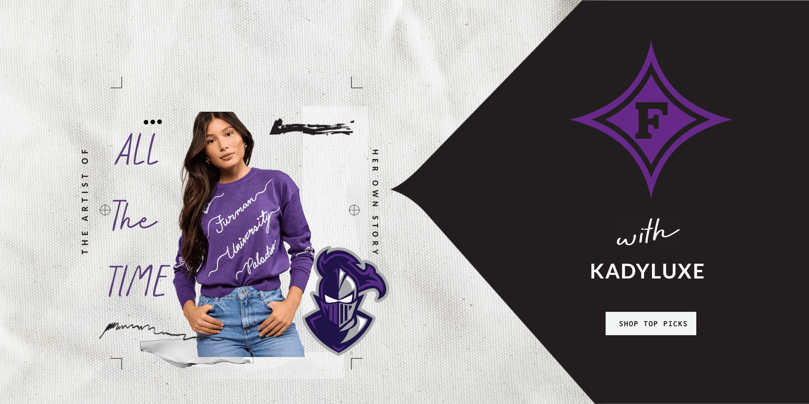 Furman Paladins - KADYLUXE