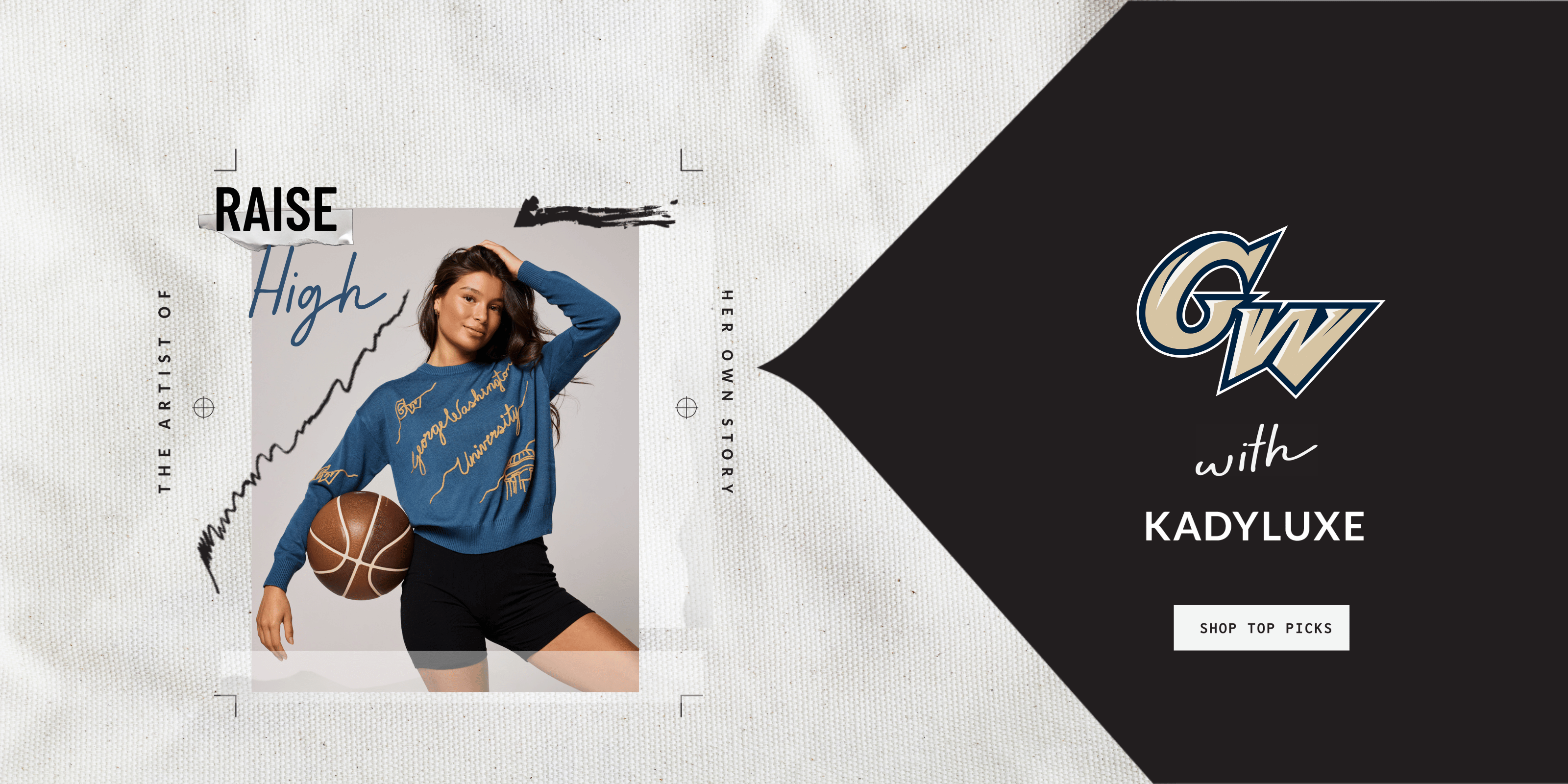 GWU Colonials - KADYLUXE