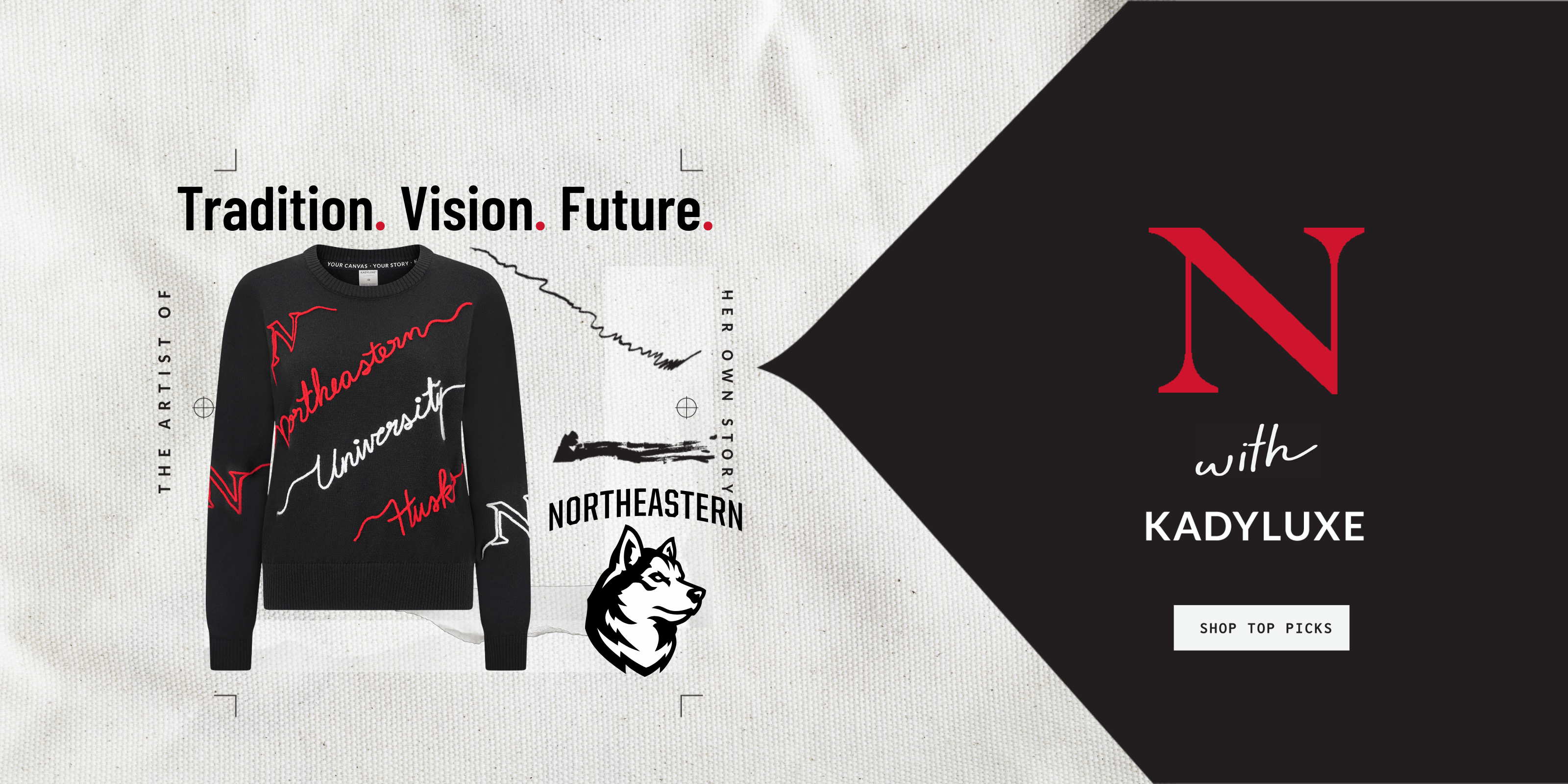 Northeastern Huskies - KADYLUXE