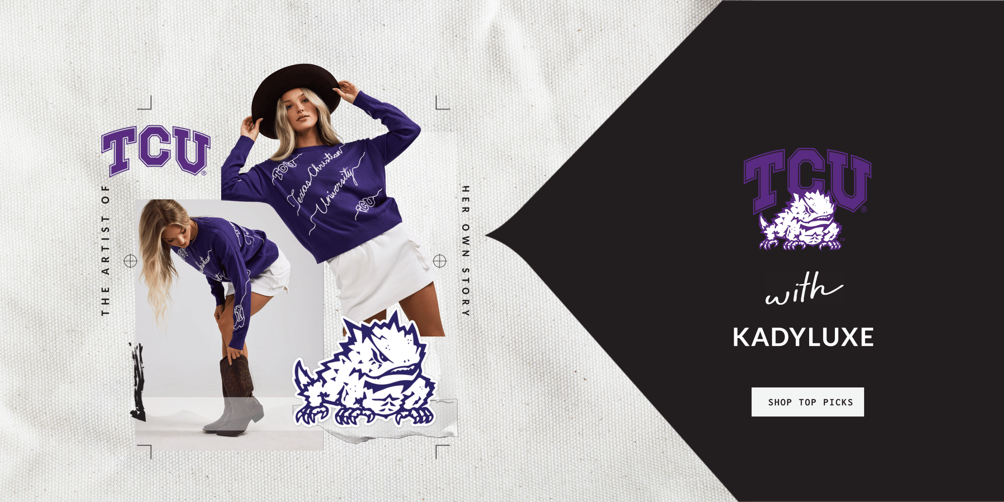 TCU Horned Frogs - KADYLUXE