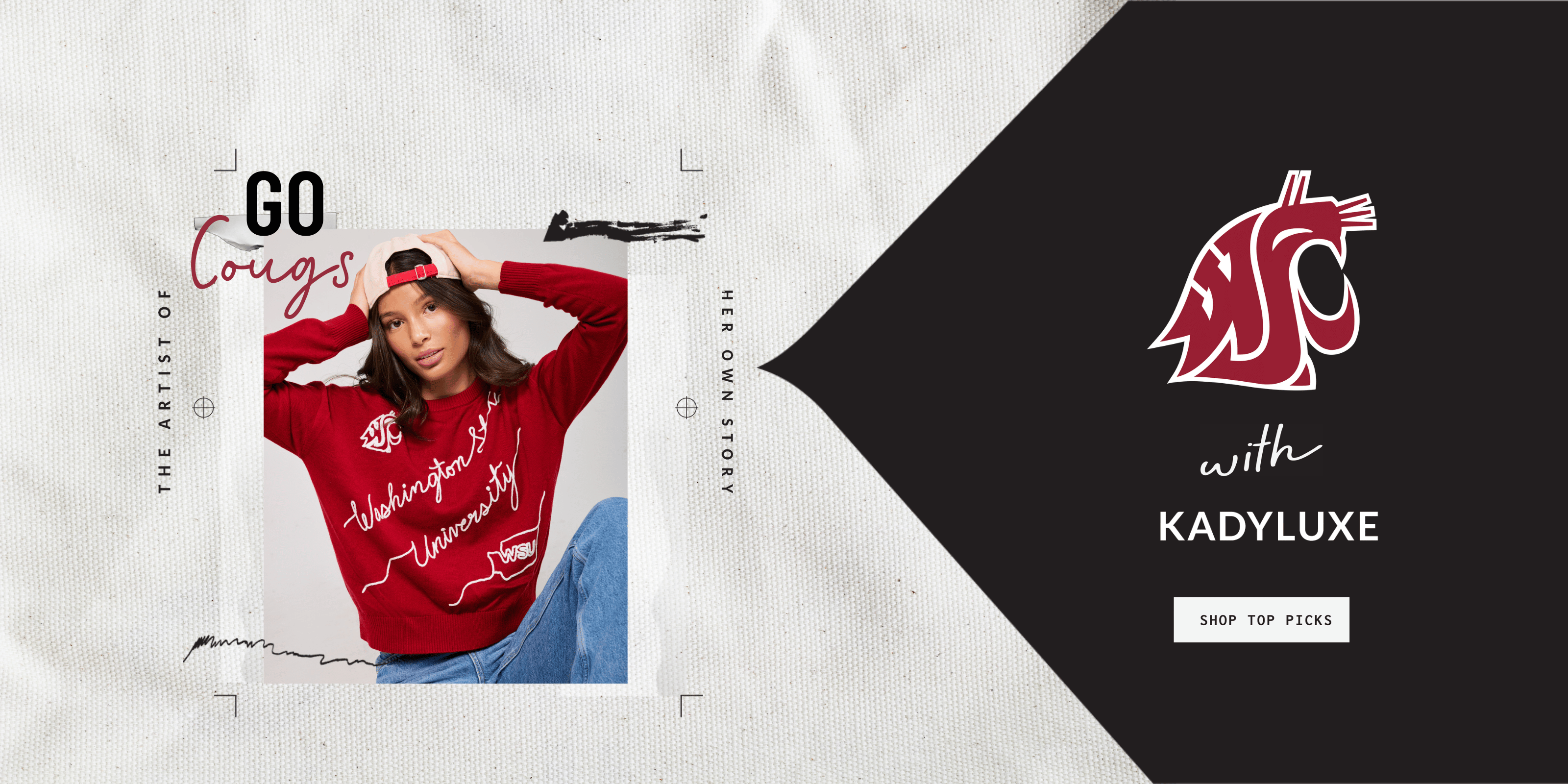 Washington State Cougars - KADYLUXE