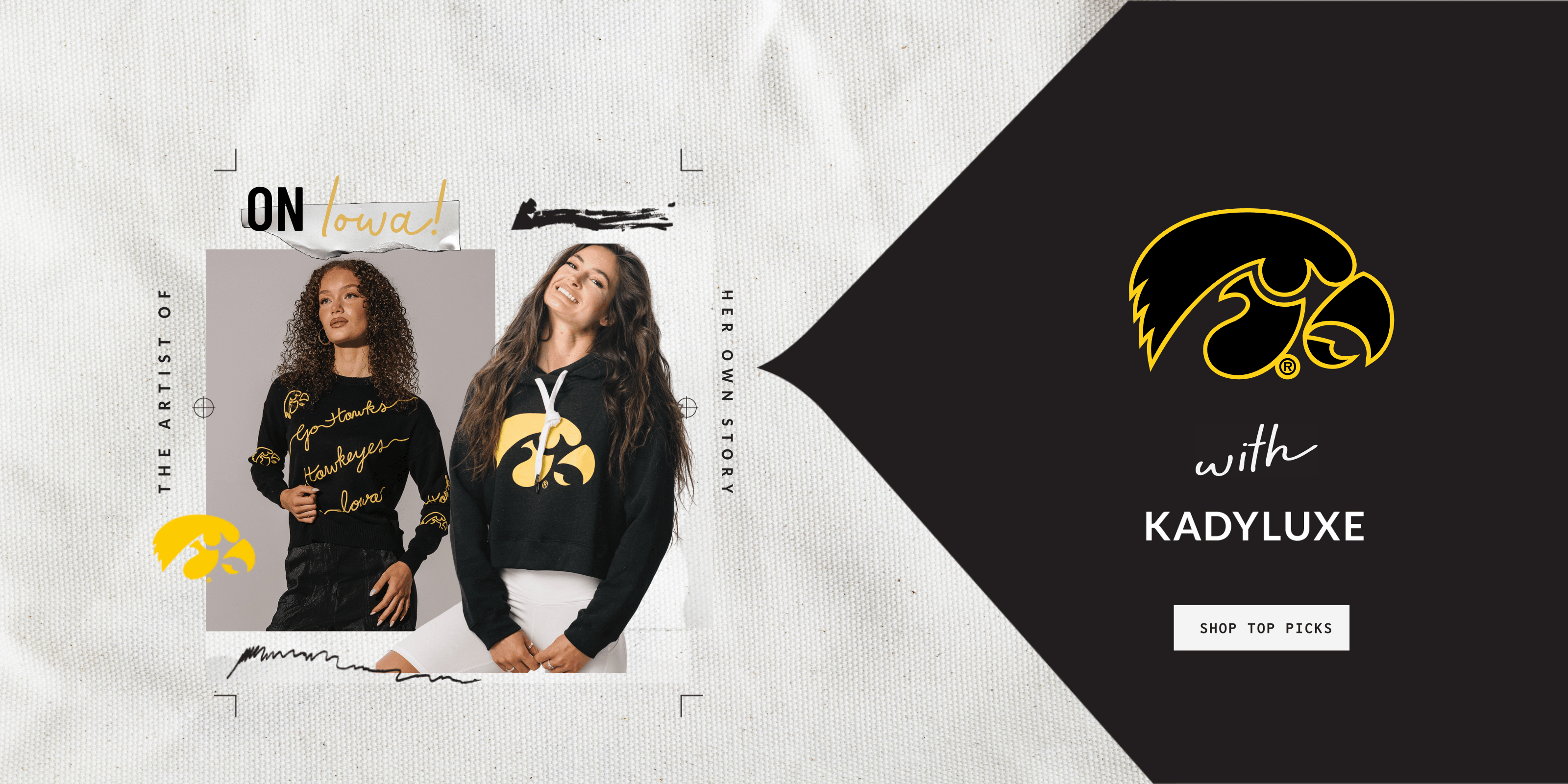 Iowa Hawkeyes® - KADYLUXE