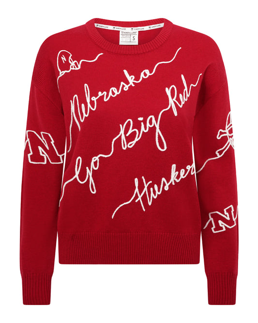 Nebraska Cornhuskers® Love Letter Sweater