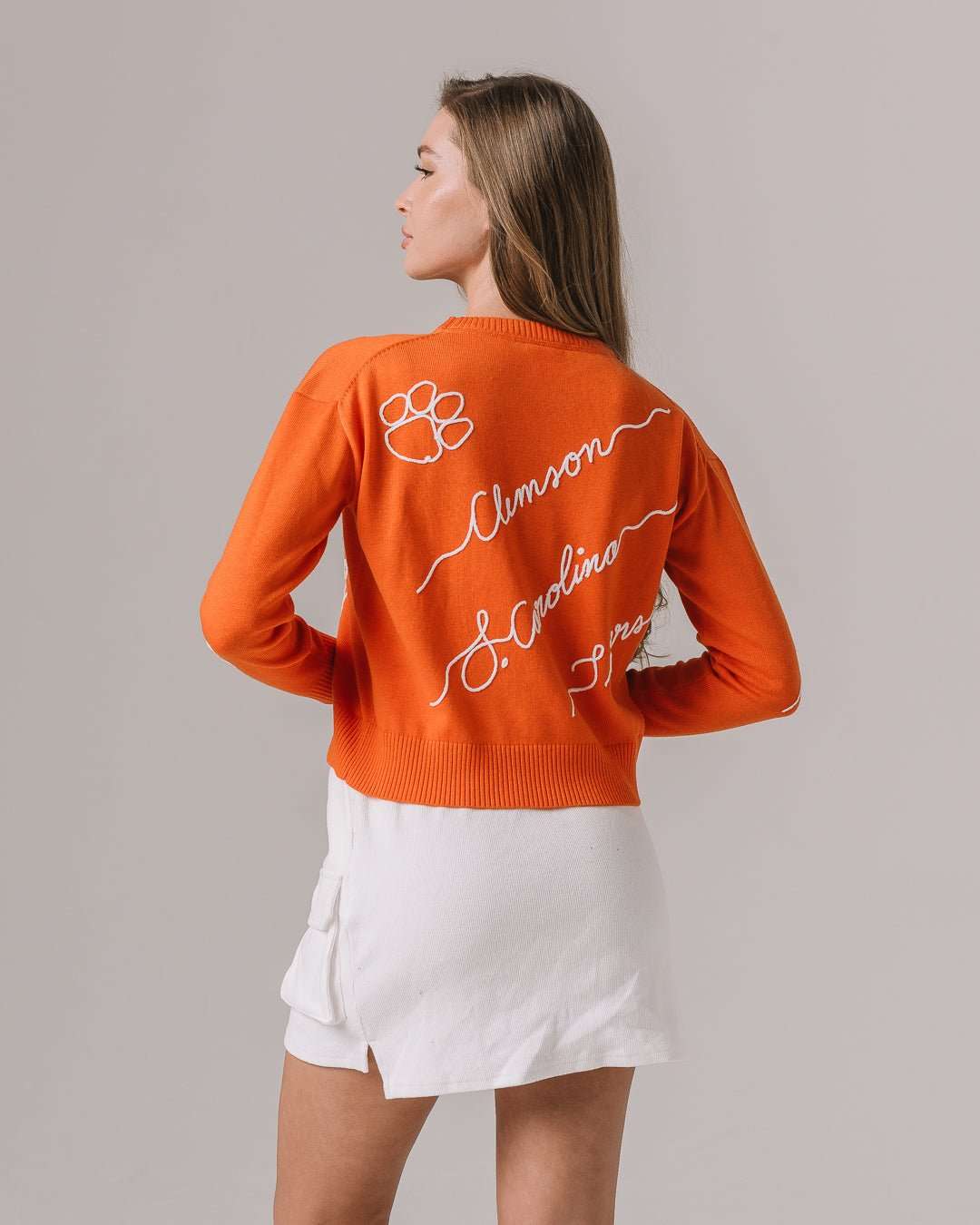 Clemson Tigers Love Letter Sweater | KADYLUXE