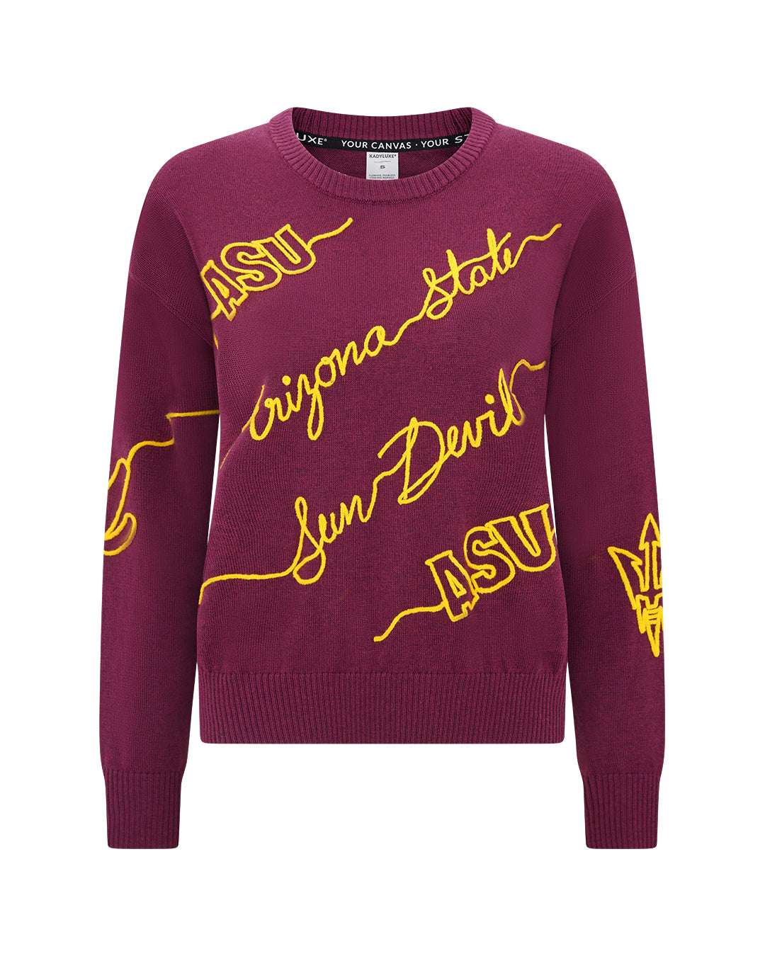 ASU Sun Devils Love Letter Sweater | KADYLUXE