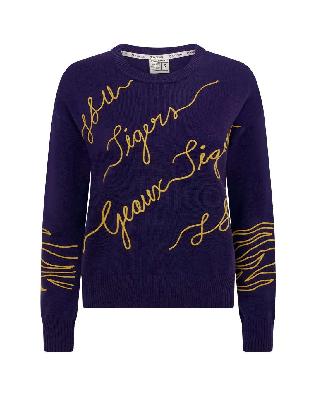 LSU Tigers Love Letter Sweater | KADYLUXE