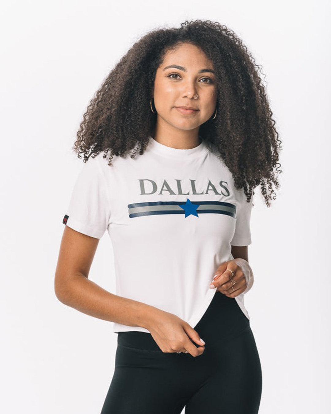 Dallas Cowboys Gucci Inspo Crop Tee