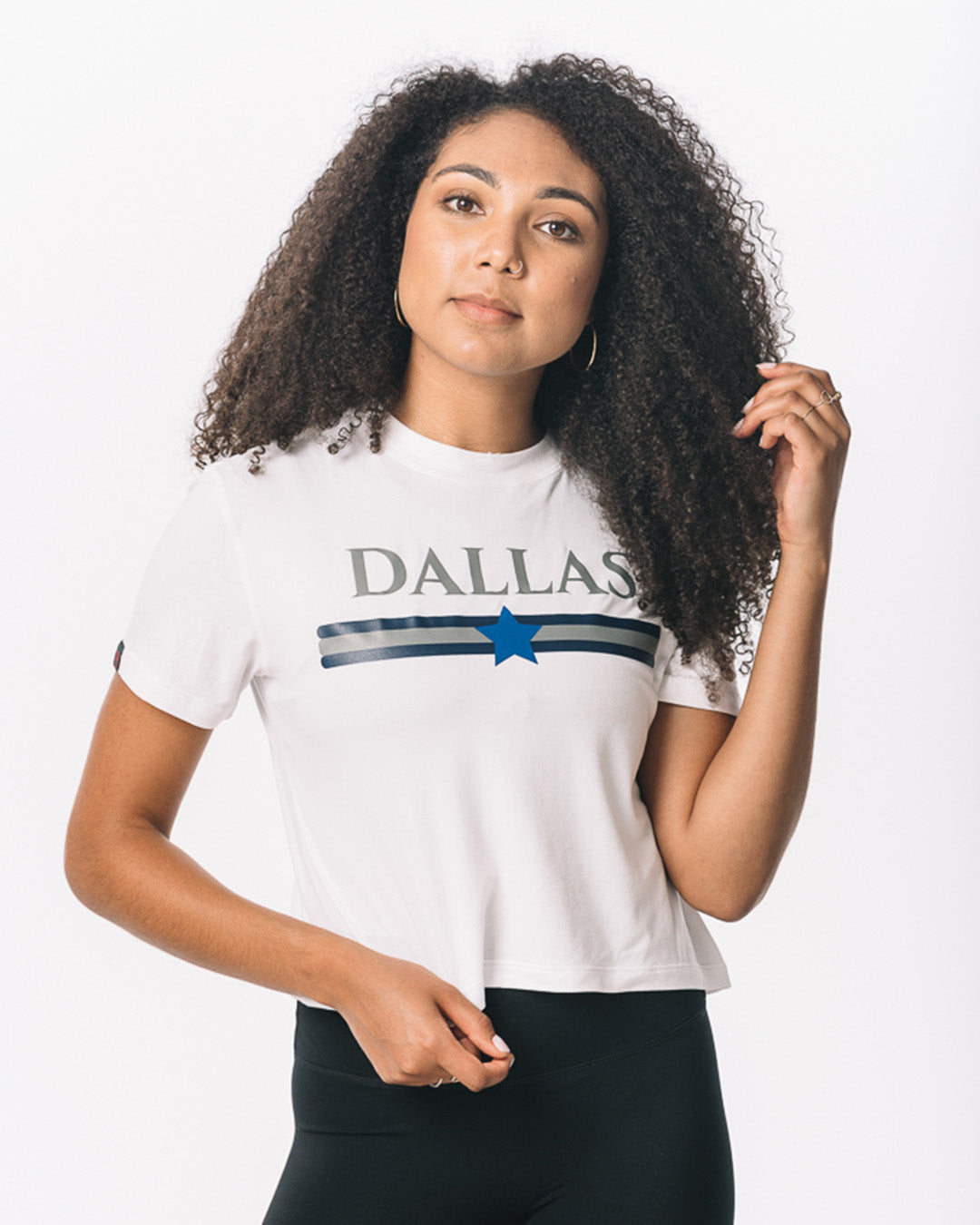 Dallas Cowboys Gucci Inspo Crop Tee