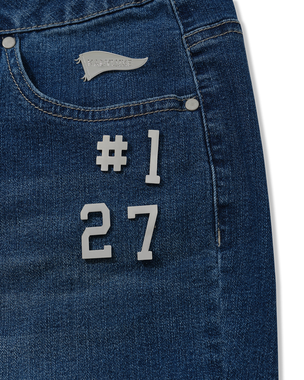 Silver Numbers Pin Pack
