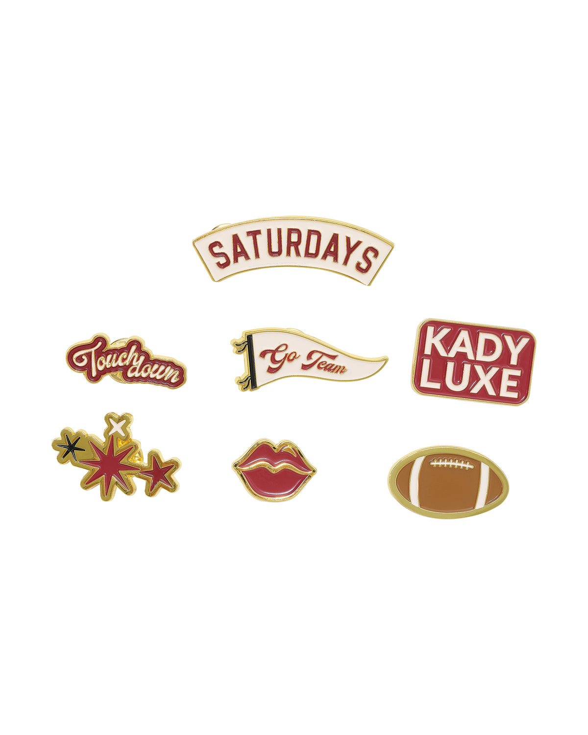 Fight Song Maroon Pin Pack