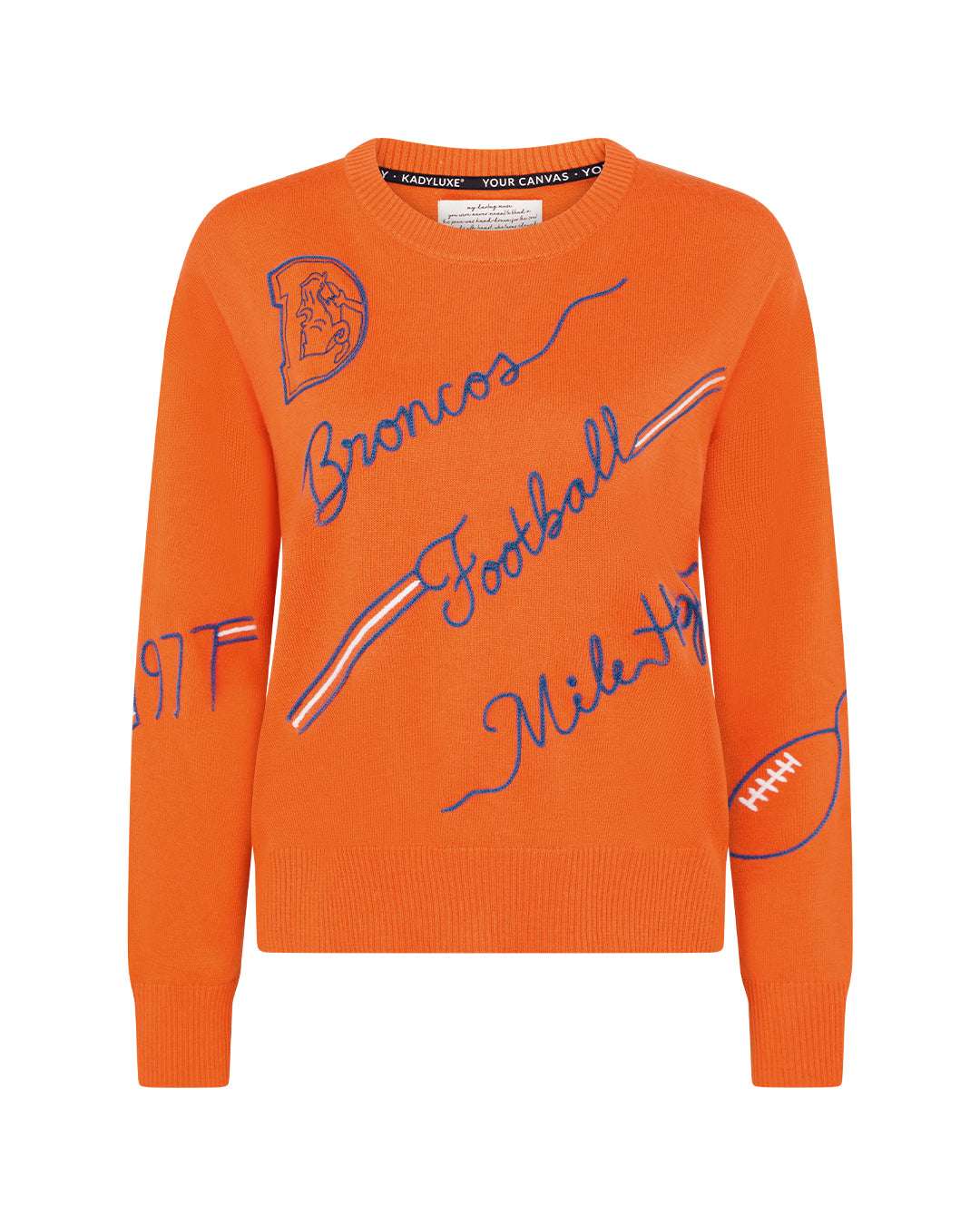Denver Broncos Love Letter Sweater | KADYLUXE