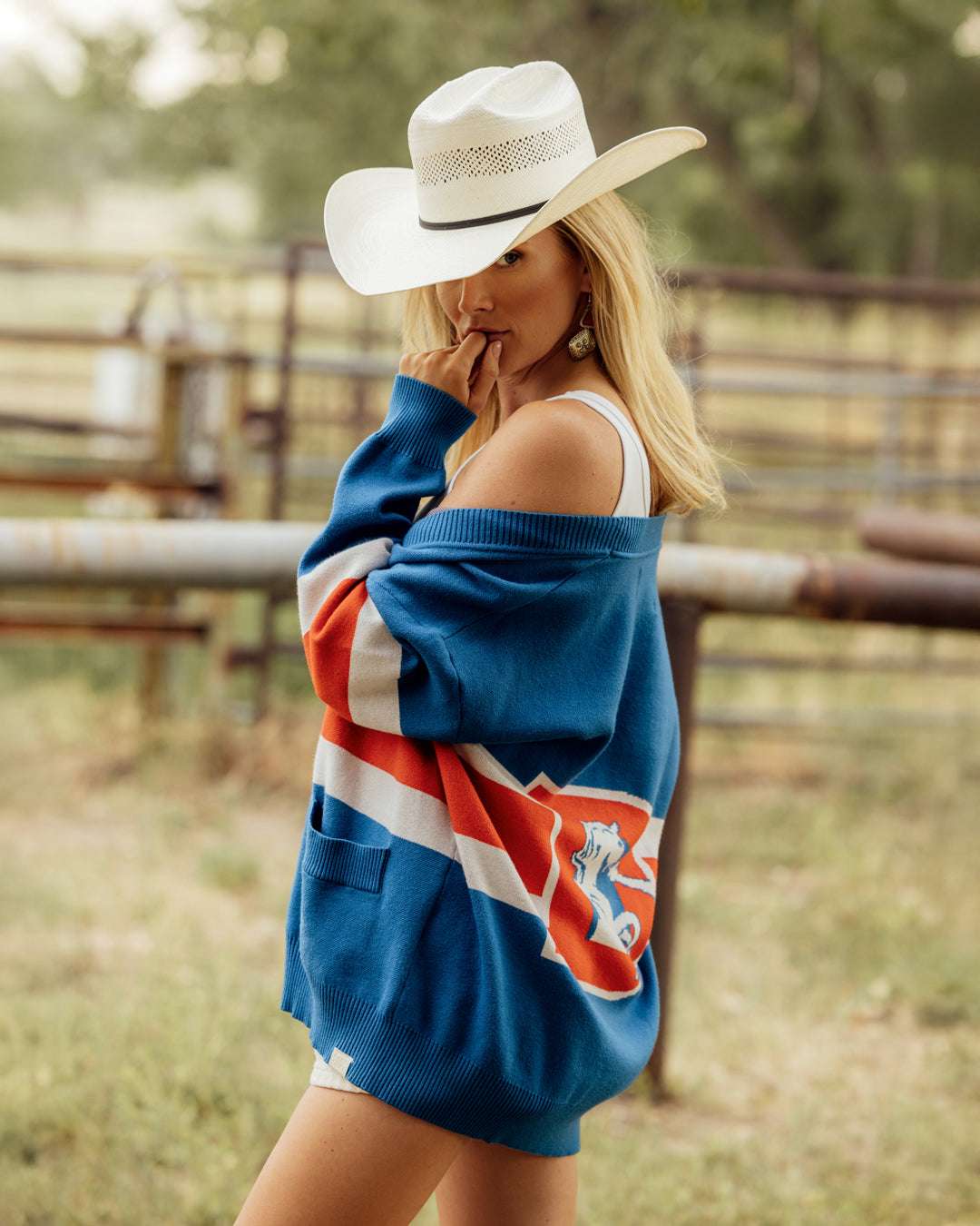 Denver Broncos Vinti Cardigan | KADYLUXE