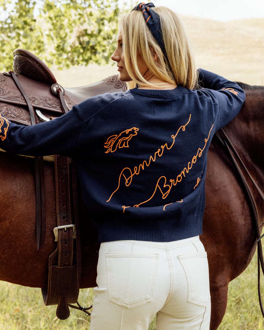 Denver Broncos Love Letter Sweater | KADYLUXE