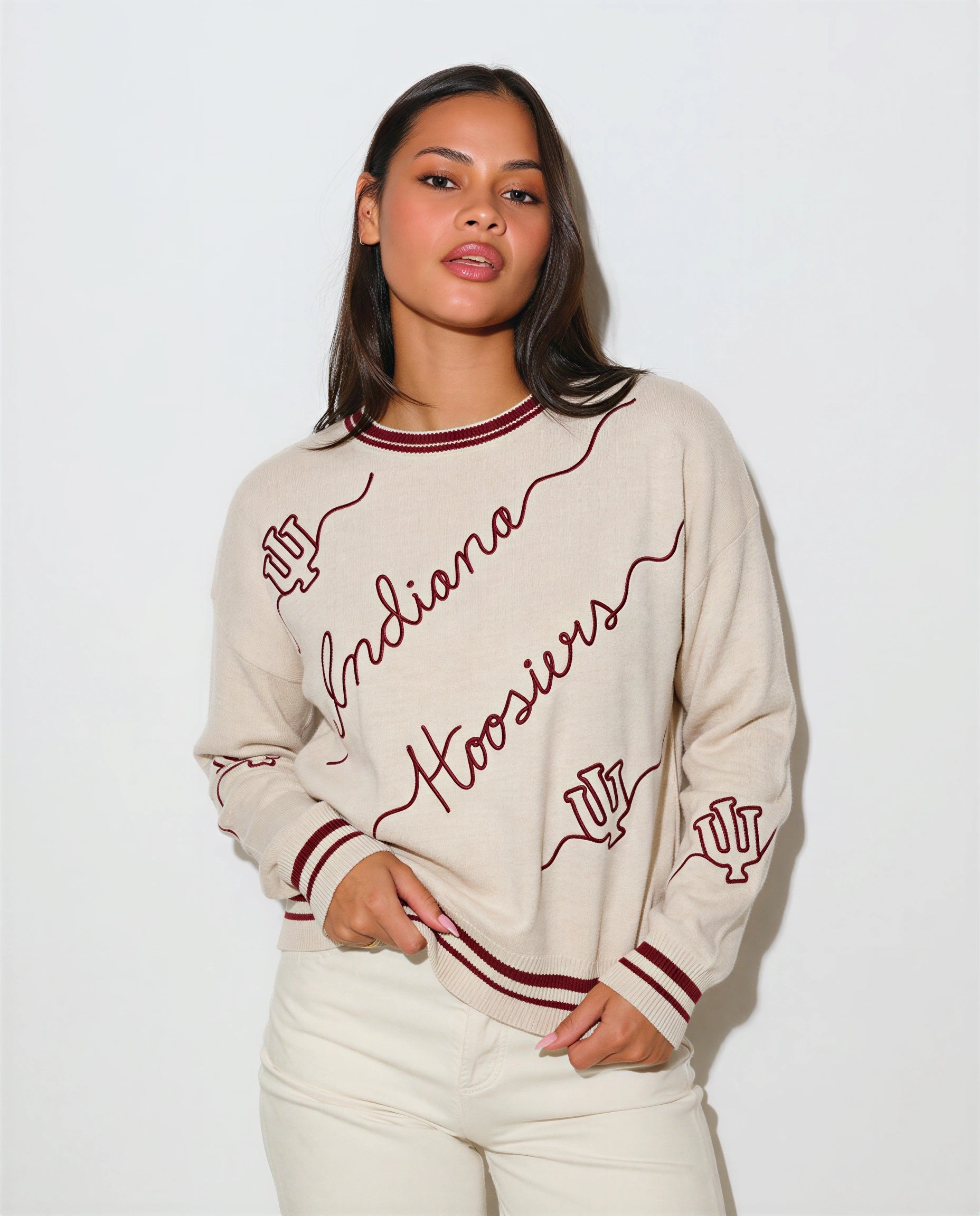 Indiana Hoosiers Love Letter Sweater
