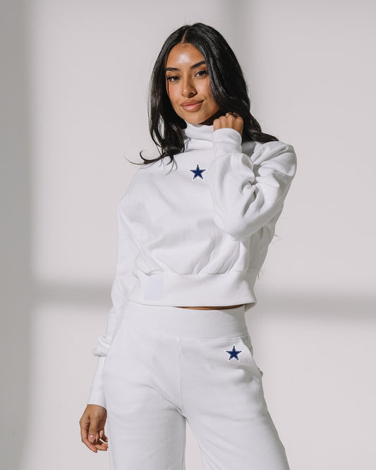 Dallas Cowboys Corduroy Turtleneck Pullover