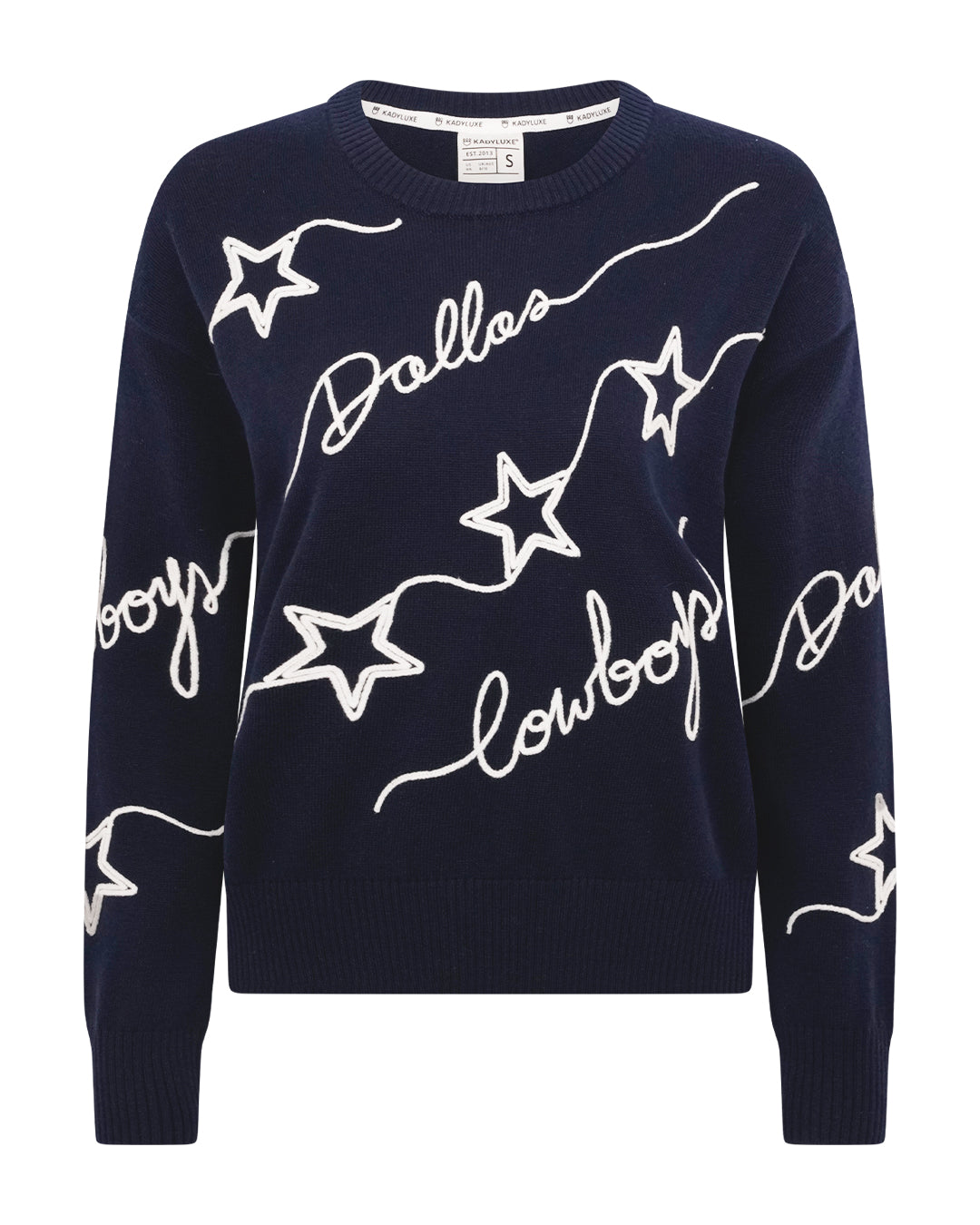 Dallas Cowboys Love Letter Sweater Navy