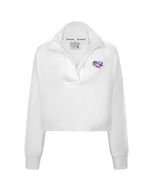 LSU Tigers® Corduroy Collar Pullover