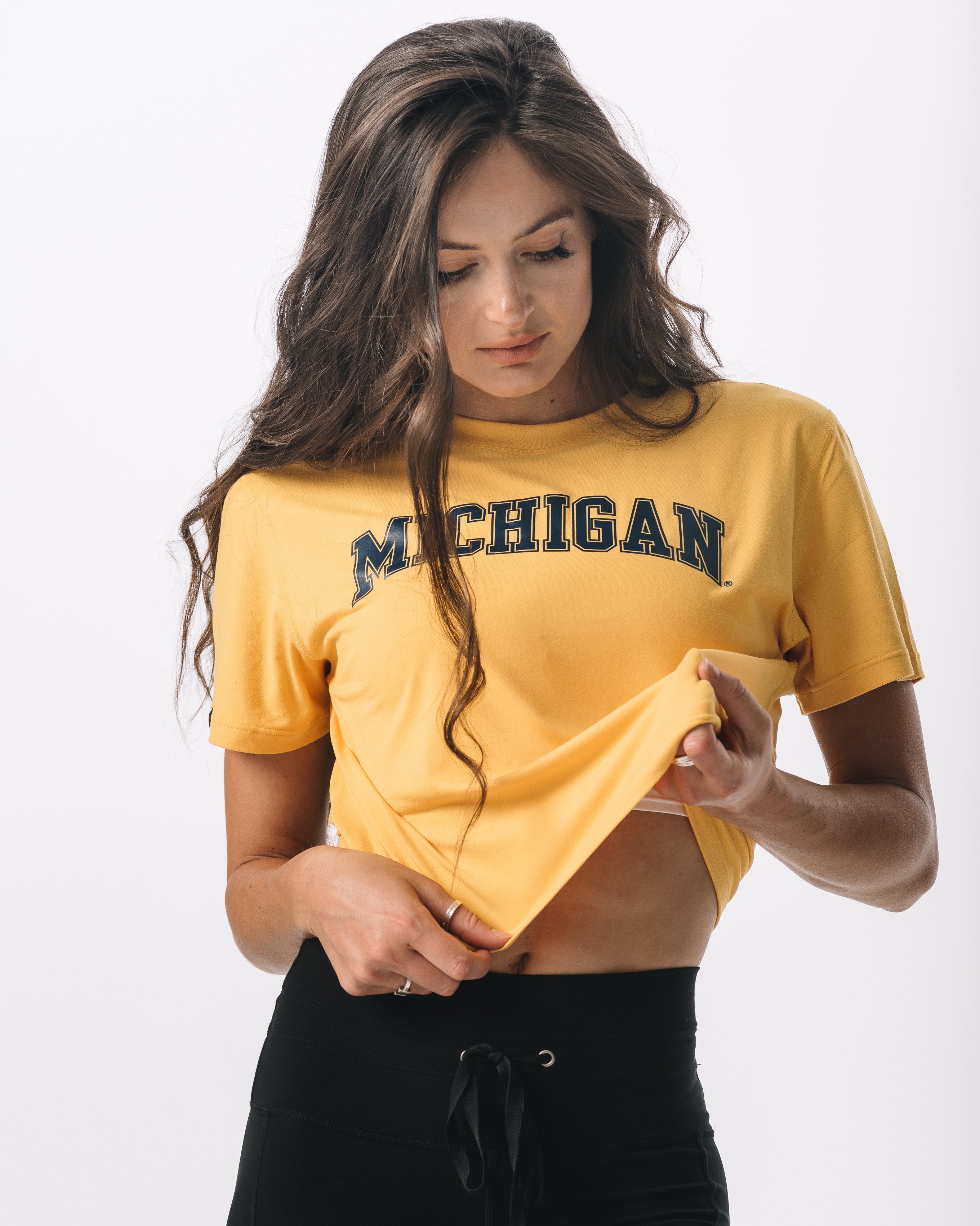 Michigan Wolverines® Crop Tee