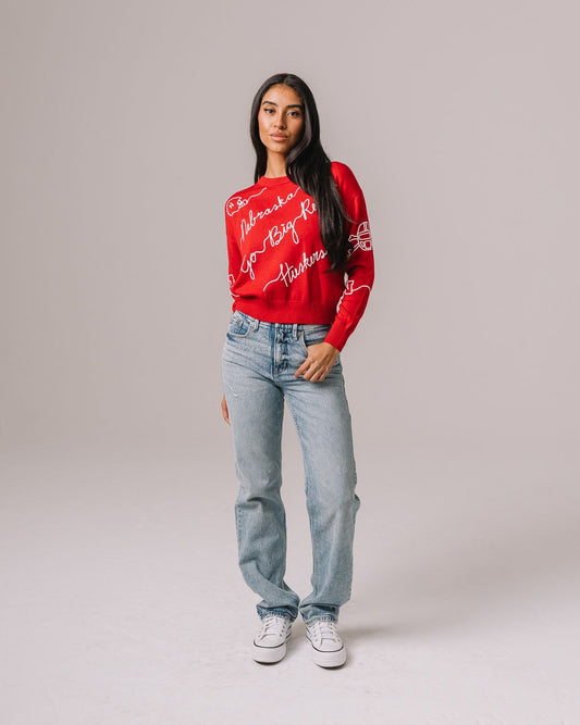 nebraska-cornhuskers--loveletter-sweater