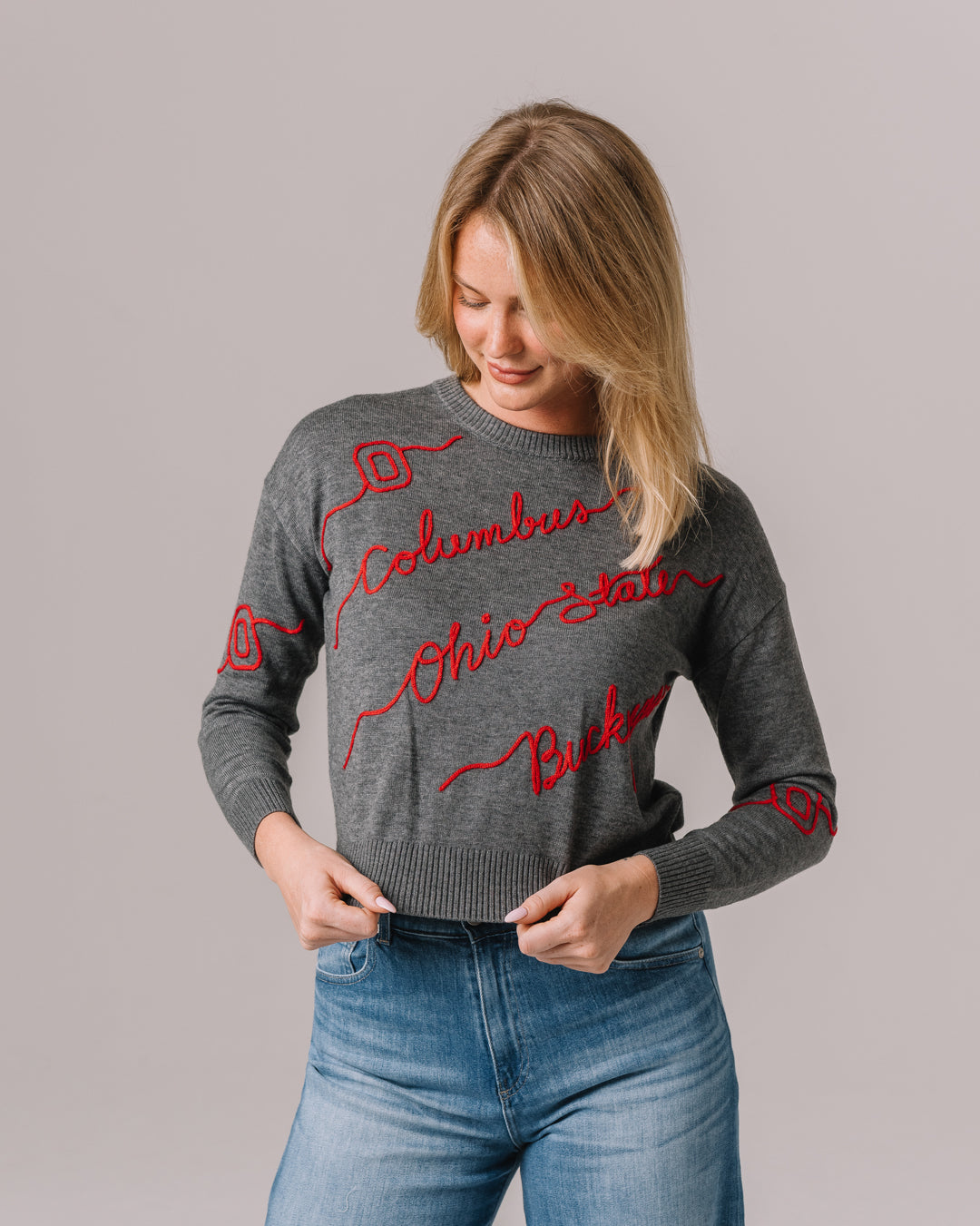 Ohio State Buckeyes® Love Letter Sweater