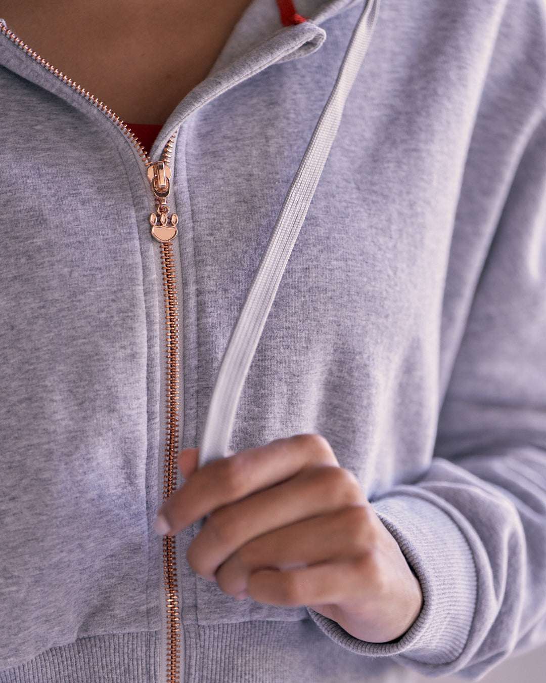 Reign Crop Zip Hoodie | KADYLUXE