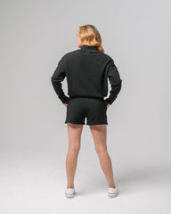 Kadyluxe-1/2-Zip-Fleece-Pullover-Black-Back