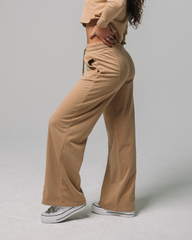 kadyluxe-womens-loungwear-french-terry-wide-leg-pant-tan-side