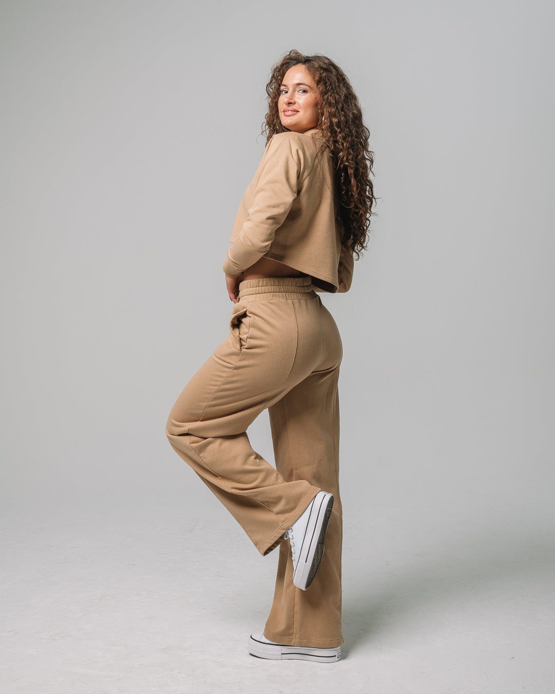 kadyluxe-womens-loungwear-french-terry-wide-leg-pant-tan-back